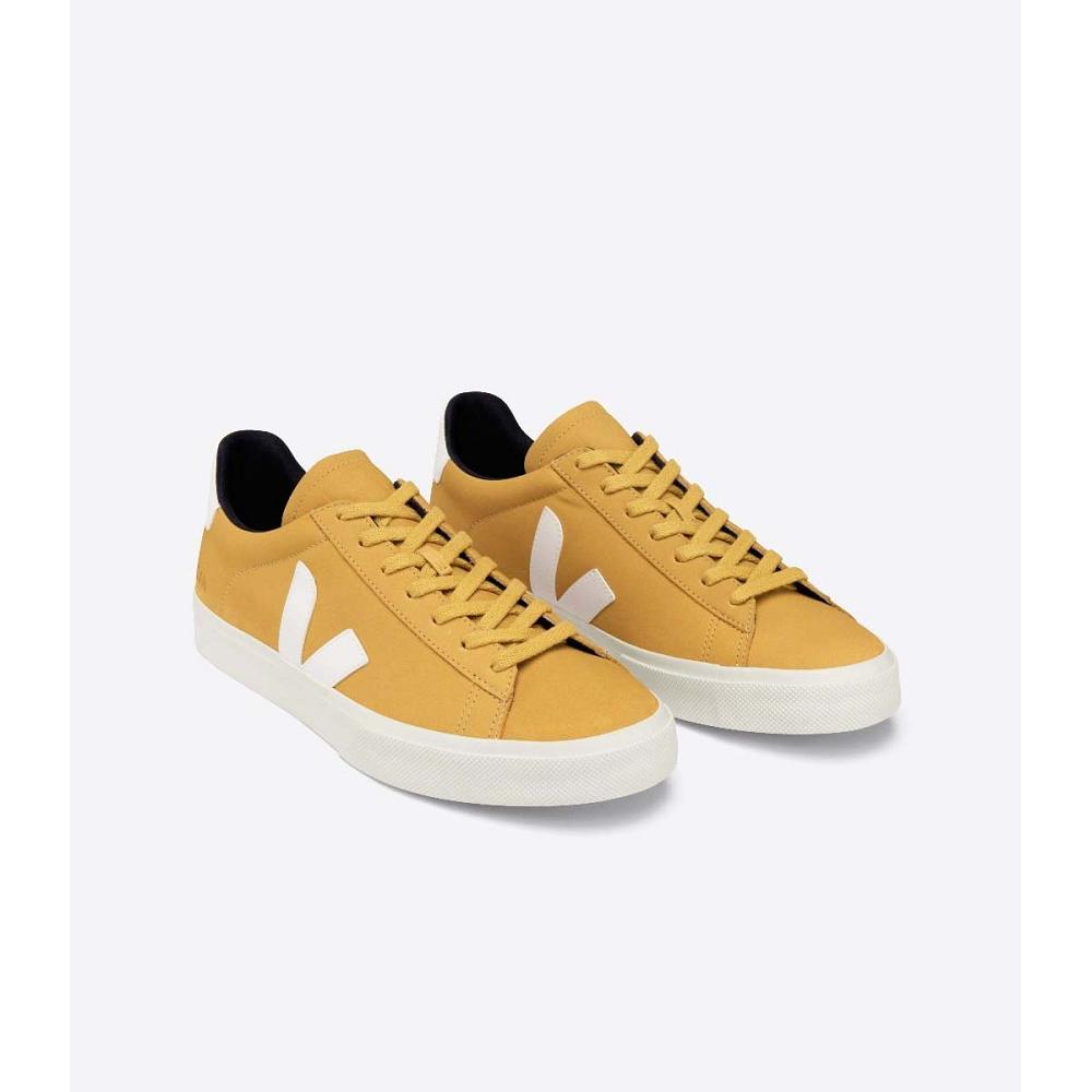 Veja CAMPO NUBUCK Low Tops Sneakers Dames Oranje | BE 598DFM